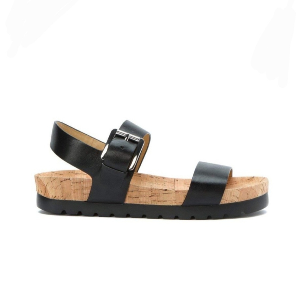 Michael Kors Judie Flatform Treaded Sandals Black - Picture 2 of 12
